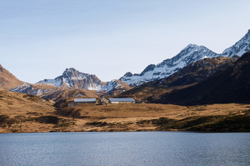 Lakes Ritom, Cadagno, Tom in the autumn