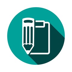 checklist  icon stock vector illustration flat design