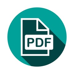 pdf icon stock vector illustration flat design