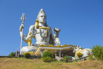 Statue of Lord Shiva was built at Murudeshwar