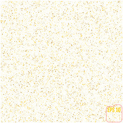 Golden glitter frame background. vector illustration