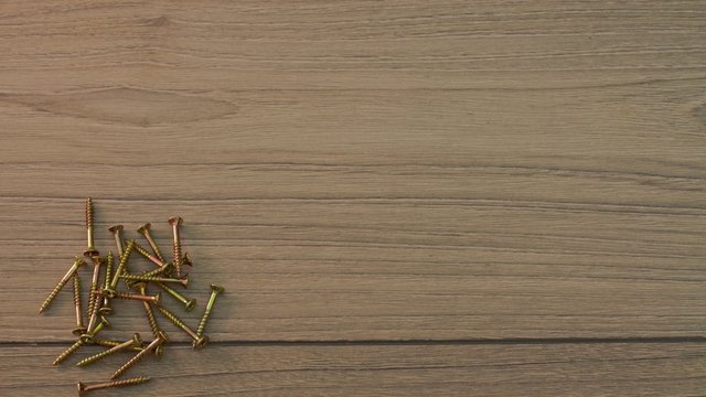 Screws on the floor
