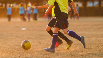 サッカー　フットボール © makieni