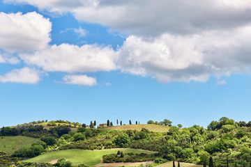 Fototapeta na wymiar Tuscany landscape, Toscana, Italy