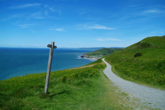 Welsh coastline near Aberystwyth #1
