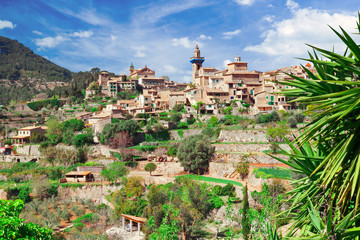 Fototapeta premium Valldemossa Mallorca Spanien