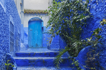 The beautiful medina of Chefchaouen, the blue pearl of Morocco