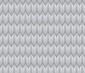 Chevron patterns tile, grey and silver design element, decorative seamless background