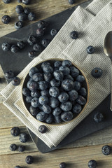 Raw Organic Healthy Blueberries