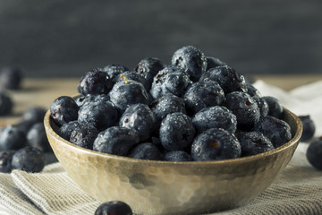 Raw Organic Healthy Blueberries