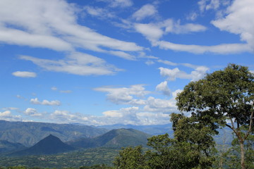 Paisaje del suroeste de Antioquia, Colombia.
