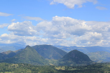 Paisaje del suroeste de Antioquia, Colombia.