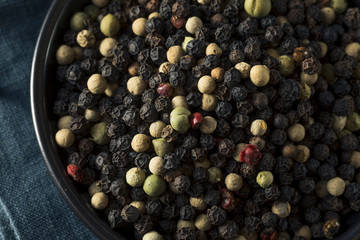 Raw Organic Mixed Peppercorns