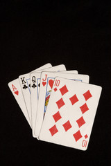 Poker Straight Hand