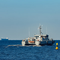 Small military ship