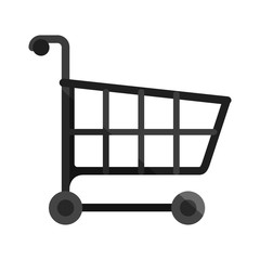 Plakat shopping cart icon image vector illustration design 
