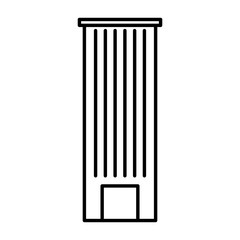 urban building tower vector illustration graphic design