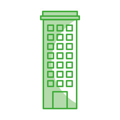 urban building tower vector illustration graphic design