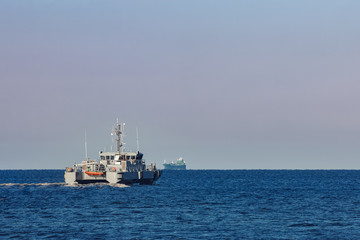 Small military ship