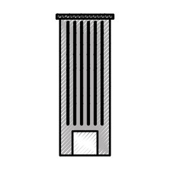 Urban building tower vecotr illustration graphic design