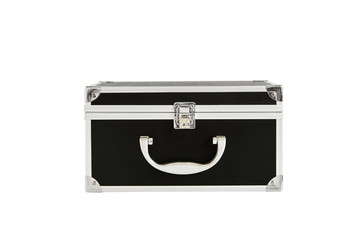 Carbon and aluminum case isolated