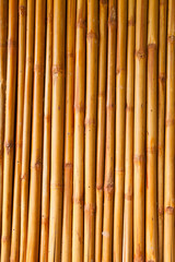 bamboo fence or wall texture background for interior or exterior design.