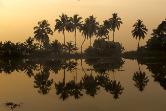 Backwaters, Lake Vembanad, Kerala, India