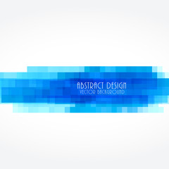 abstract blue tiles mosaic background design