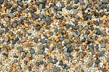 Pebbles on the beach