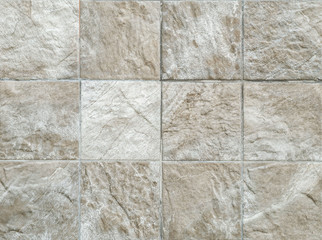 Closeup brick pattern at brick stone wall textured background