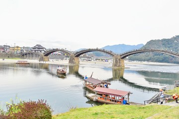 Kintaikyo Bridge and Its Reflection