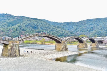Kintaikyo Bridge, One of the Three Most Famous Bridges in Japan