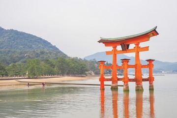 Torii Gate of Itsukushima Shrine