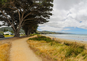 coast of the Pacific ocean.