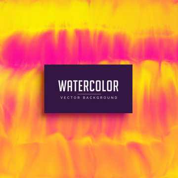 yellow and pink watercolor texture background