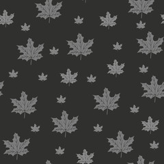 Fototapeta na wymiar Background of Leaves, seamless pattern