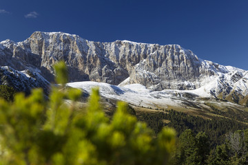 Wintereinbruch auf der Seiser Alm