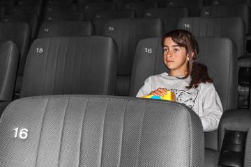 enfant au cinéma 