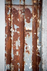 Rusty fence