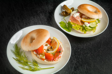 ベーグル　パン　 Bagel Sandwich