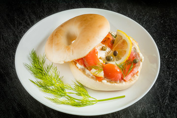 ベーグル　パン　 Bagel Sandwich