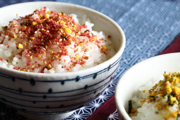 ふりかけごはん　rice seasoning