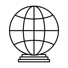 planet school isolated icon vector illustration design