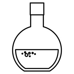 tube test medical isolated icon vector illustration design