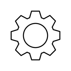 gear machine isolated icon vector illustration design