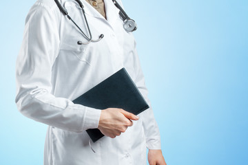 Hands of medical doctor