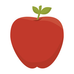 apple fruit fresh isolated icon vector illustration design