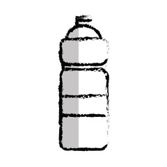 water bottle gym icon vector illustration design