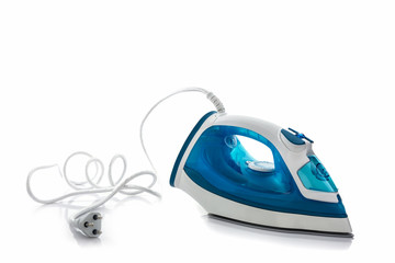 Steam iron. Electrical iron.