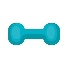 weight lifting dumbell icon vector illustration design